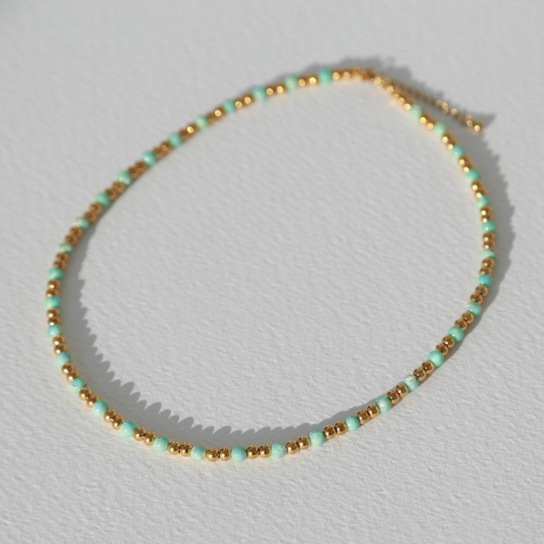 Collar Moraira turquesa