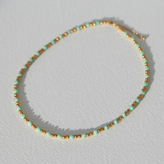Collar Moraira turquesa