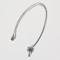 Collar Palma plata