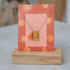 Gouden ketting tableau gold