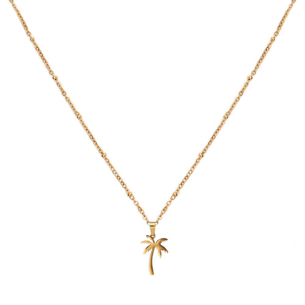 Goldkette Kugelkette Palme