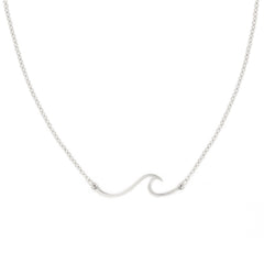 Silver chain wave