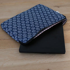 Laptop sleeve Indian blue