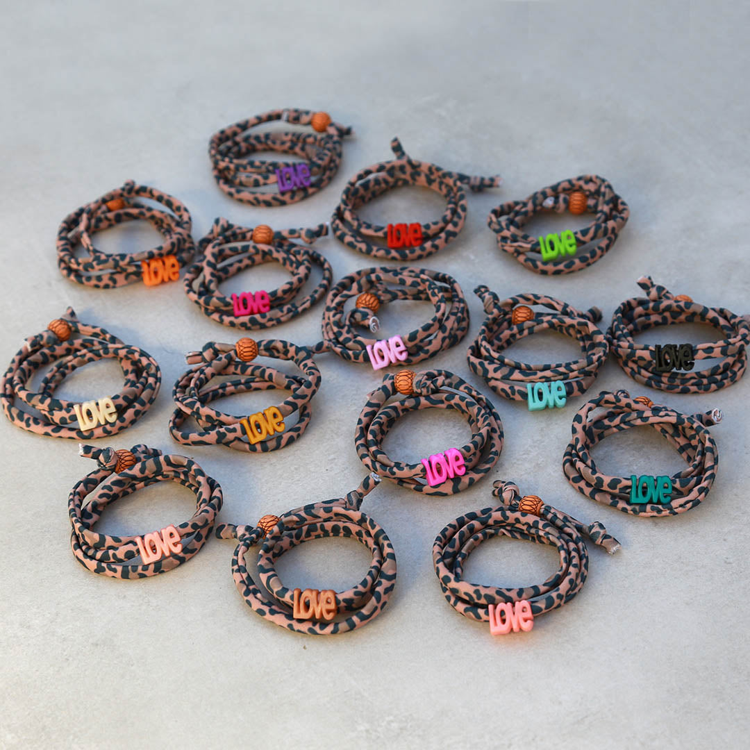 Leopard Love Bracelet - Choose your own color!