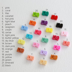 Bracelet de cheville léopard love - choisissez votre propre couleur !