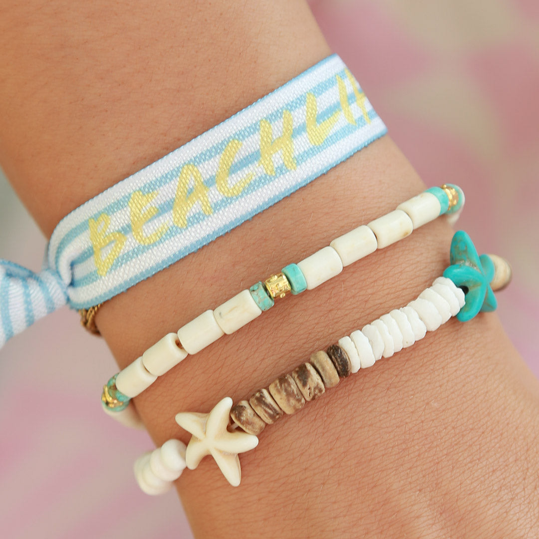 Armband Coco Seestern türkis