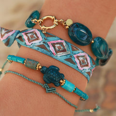 Armband turtle turquoise