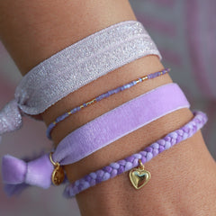 Ibiza elastic bands Shades of purple