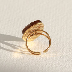 Gouden ring Solitano