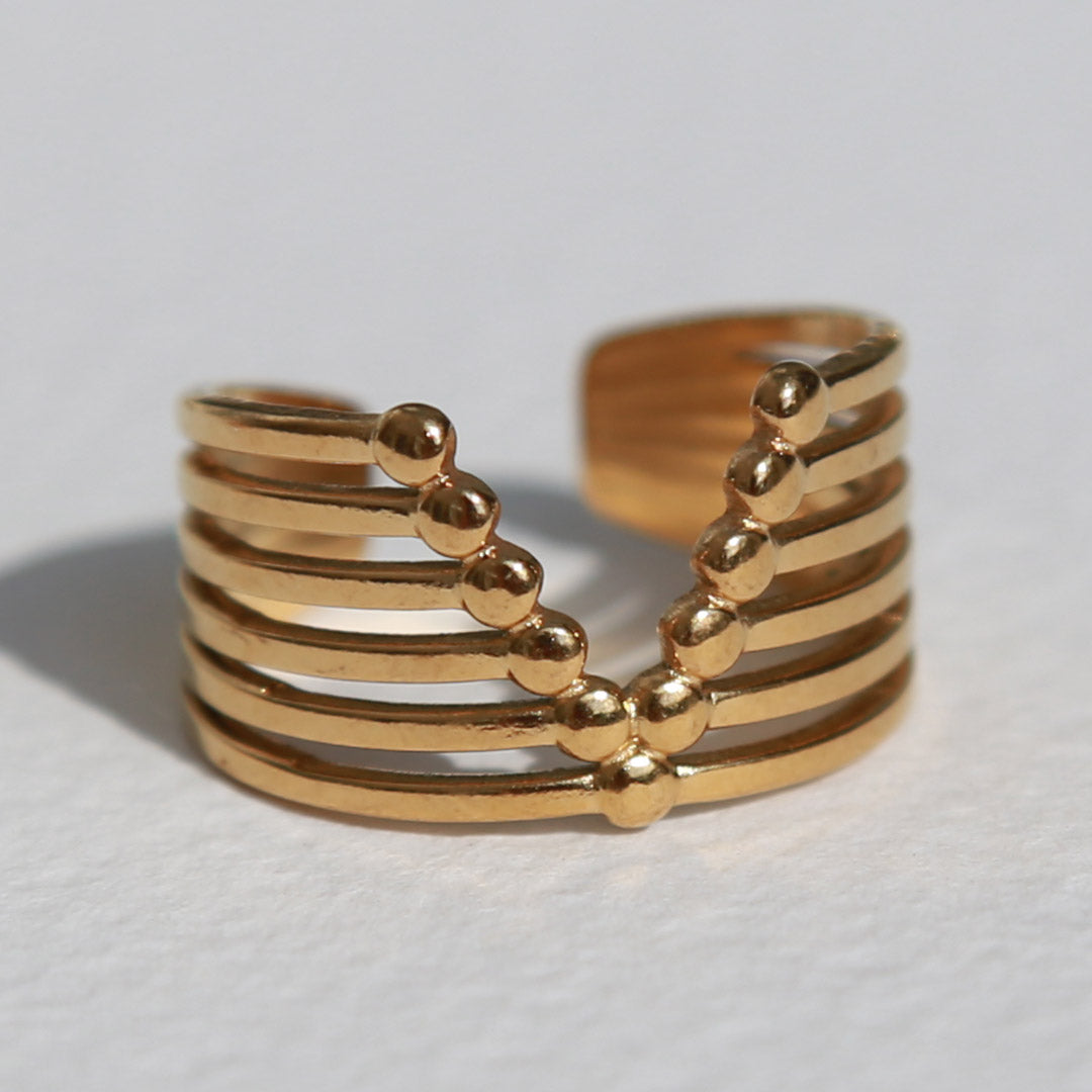 Ring gold vela