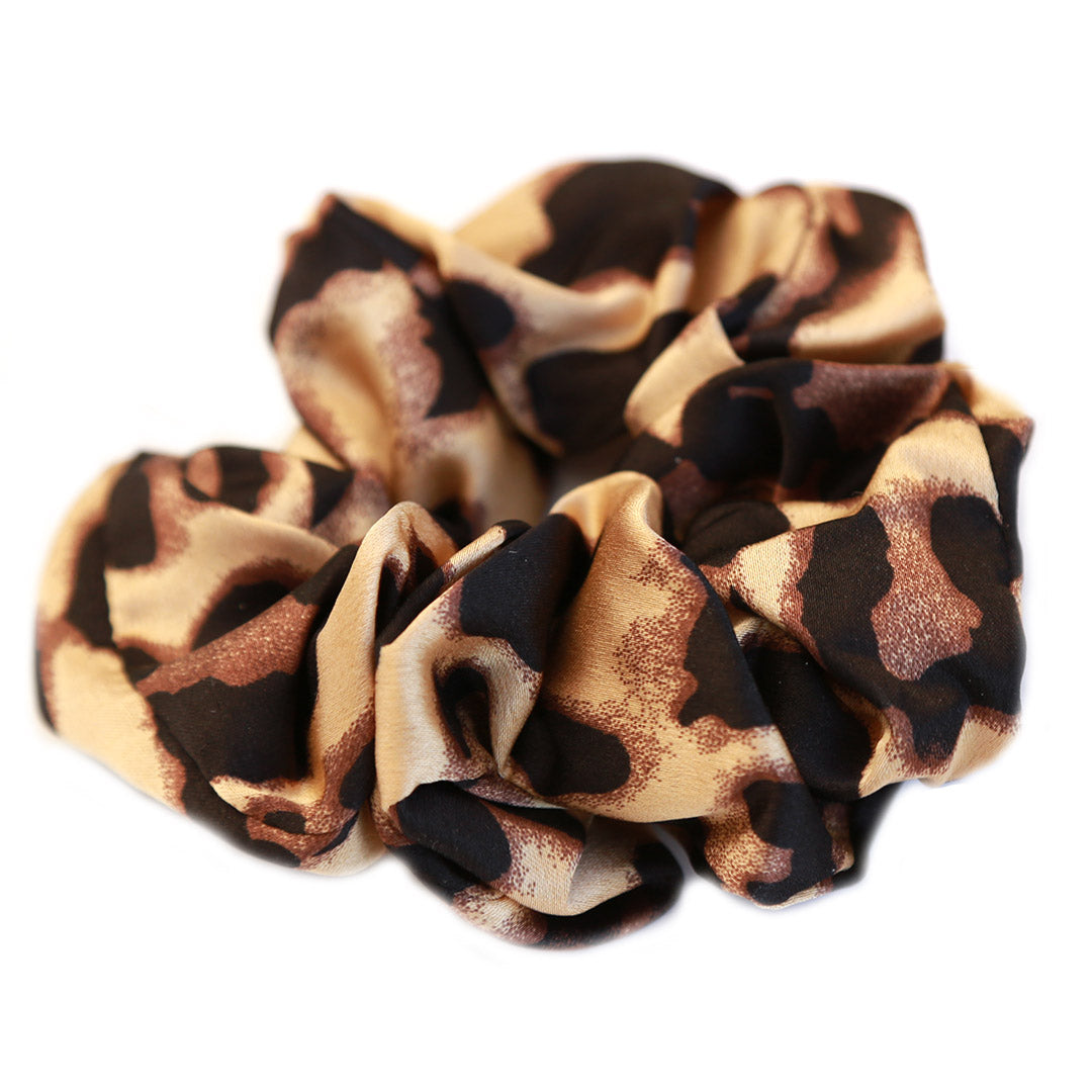 Scrunchie leopard blond
