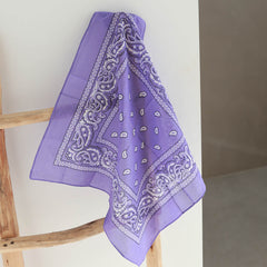 Lila Bandana-Schal