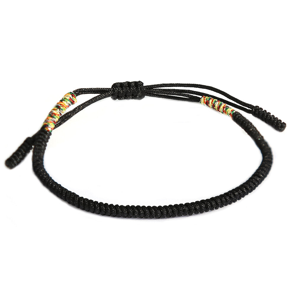 Bracelet bouddhiste noir