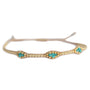 Bracelet miyuki Ibiza turquoise