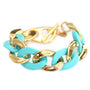 Bracelet chain matte gold