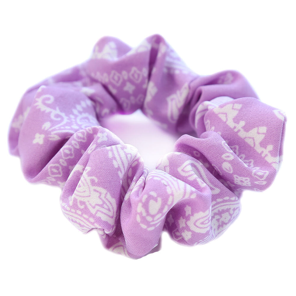 Scrunchie paisley lilac
