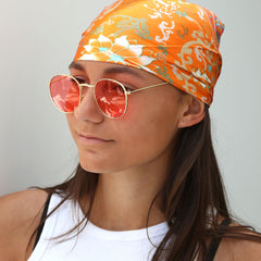 Sunglasses pilot dark rose