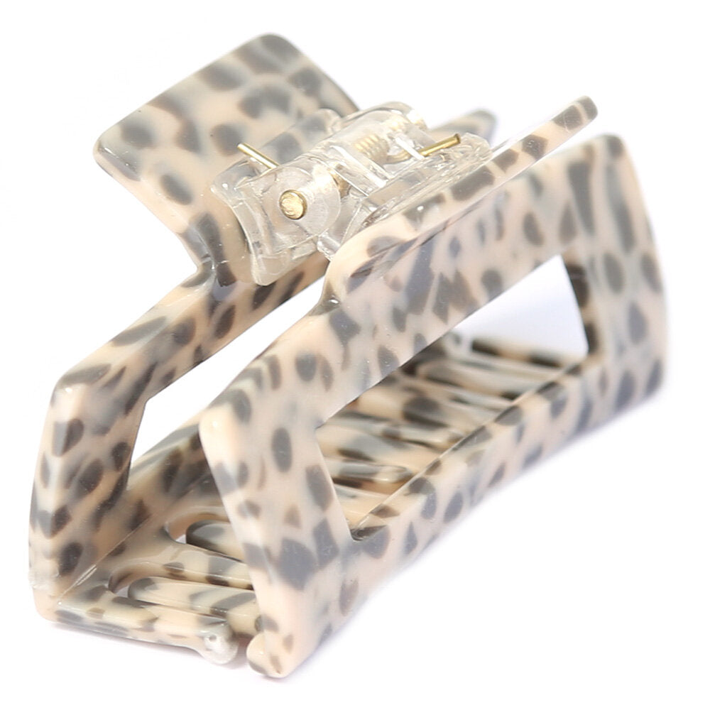 Barrette à cheveux straight cheetah