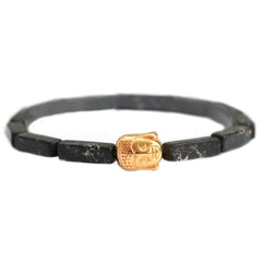 Beachlife armband buddha black