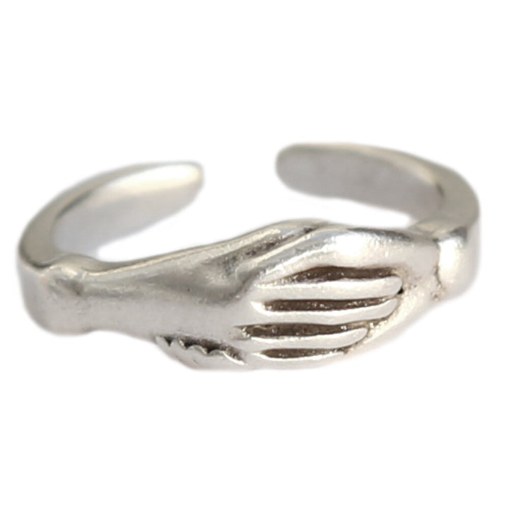 Ring hands silber