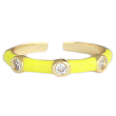 Anillo Mónaco amarillo