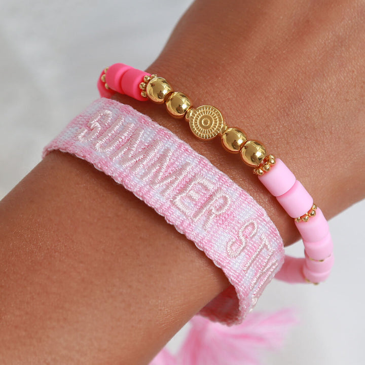 Woven bracelet summer style