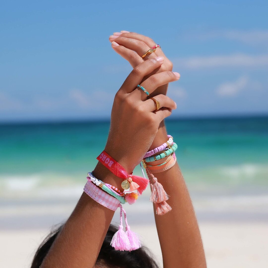 Cute woven bracelets sales