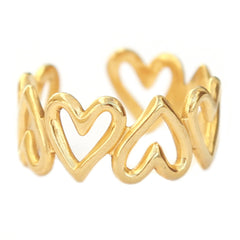 Goldenes ring heartbeat
