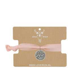 Ibiza bracelet peach coin silver