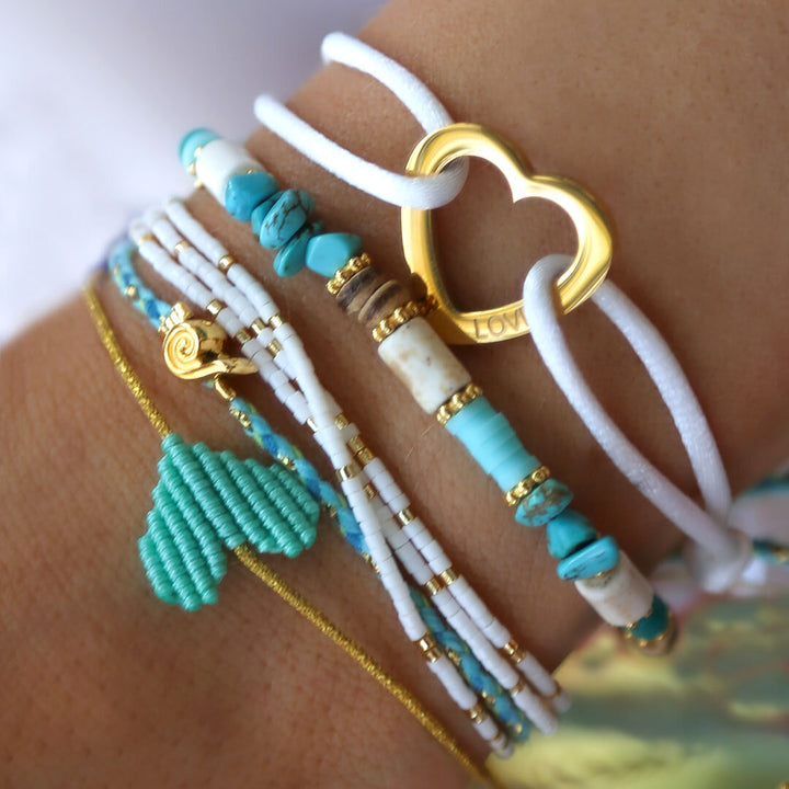 Bracelet Tropical turquoise