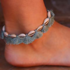Anklet Nomad seagreen