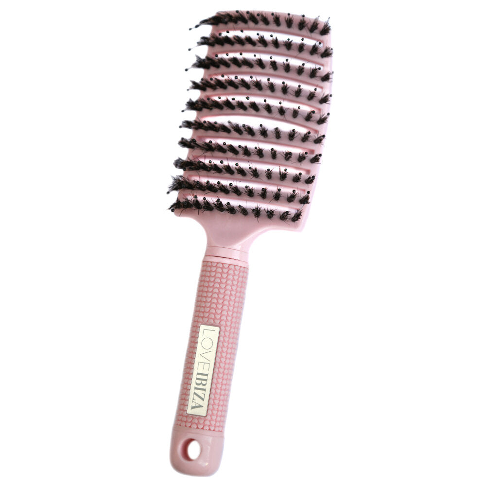 Brosse à cheveux anti-enchevêtrement rosa bèbe
