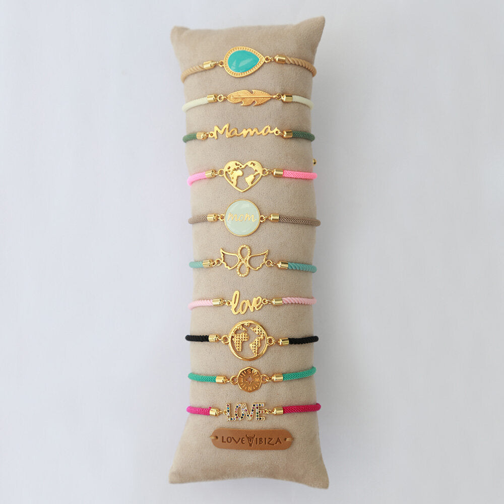 Bracelet heart earth 