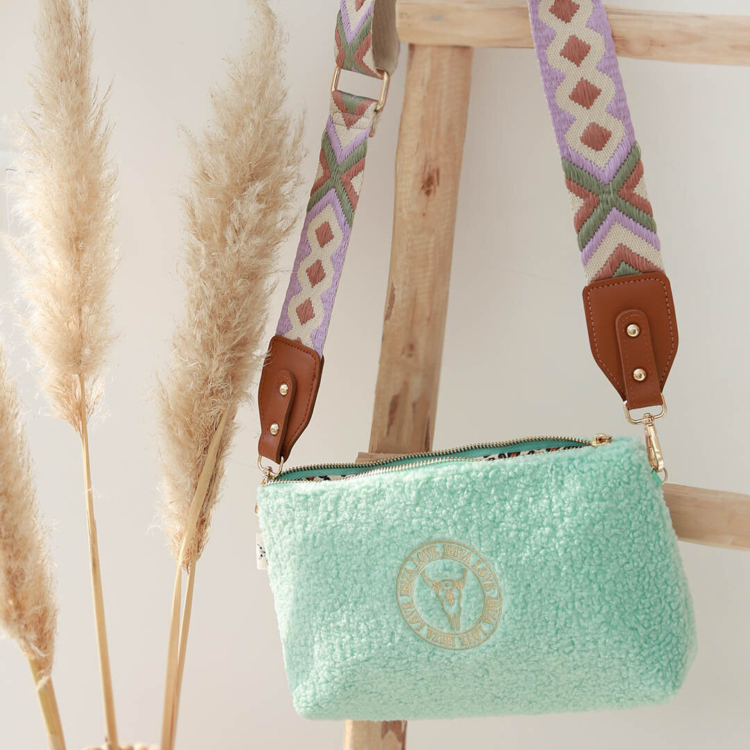 Bag strap aztec lilac