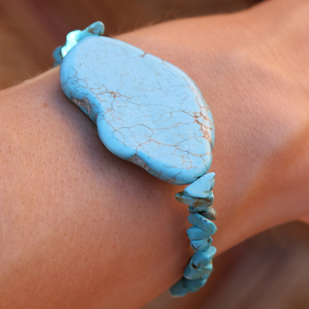 Bracelet turquoise stone