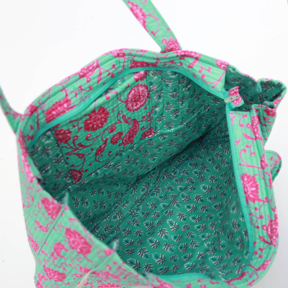 Shoulder bag Fez turquoise pink